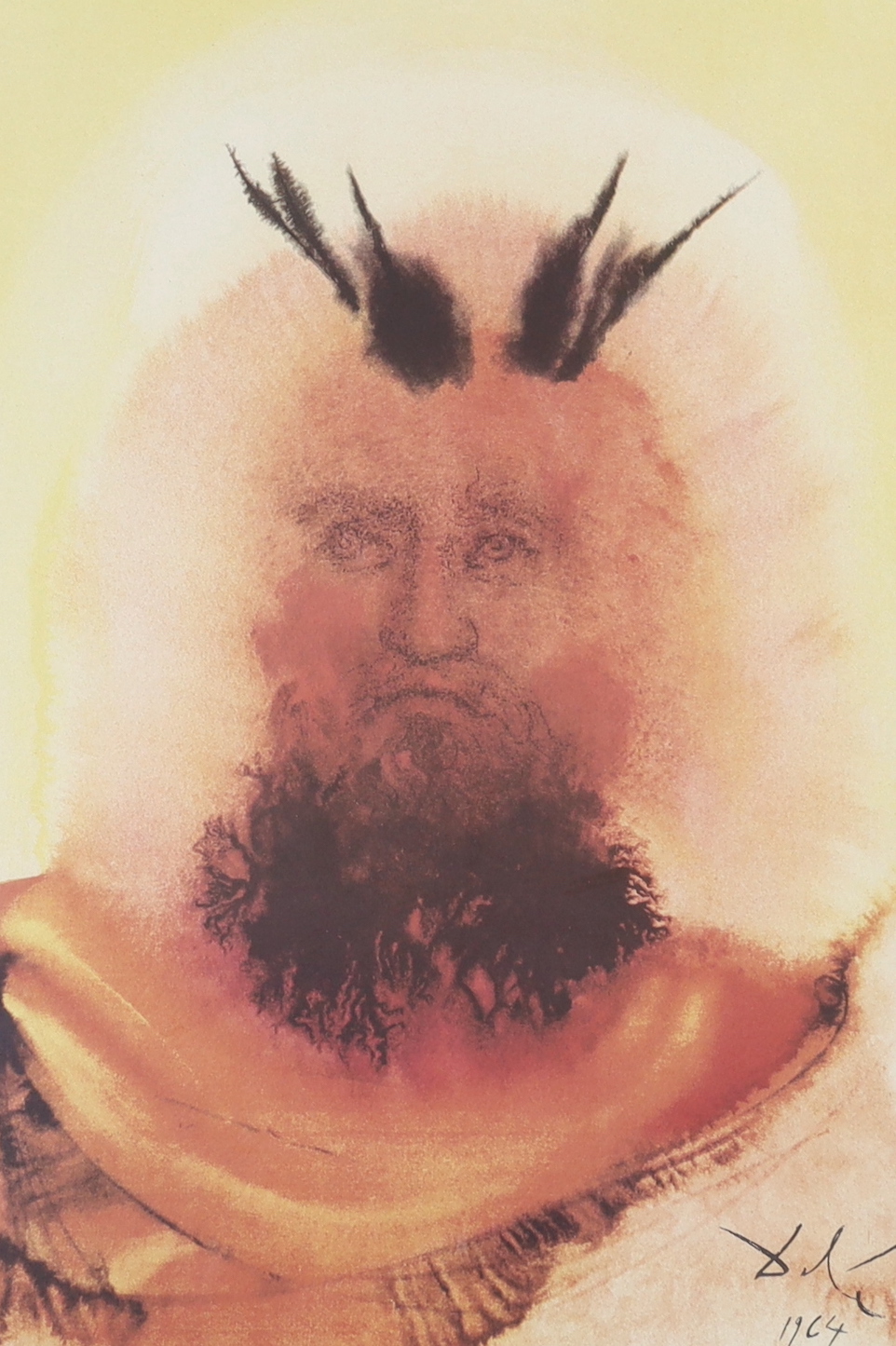 Salvador Dali (Spanish, 1904-1989) colour lithograph, The Glory of Moses, pencil numbered, 51/200, 52 x 36cm